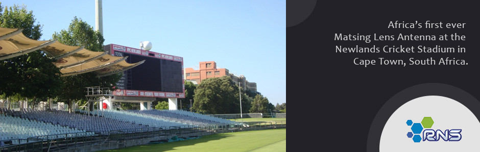 Newlands scores with Africa’s first Lens Antenna